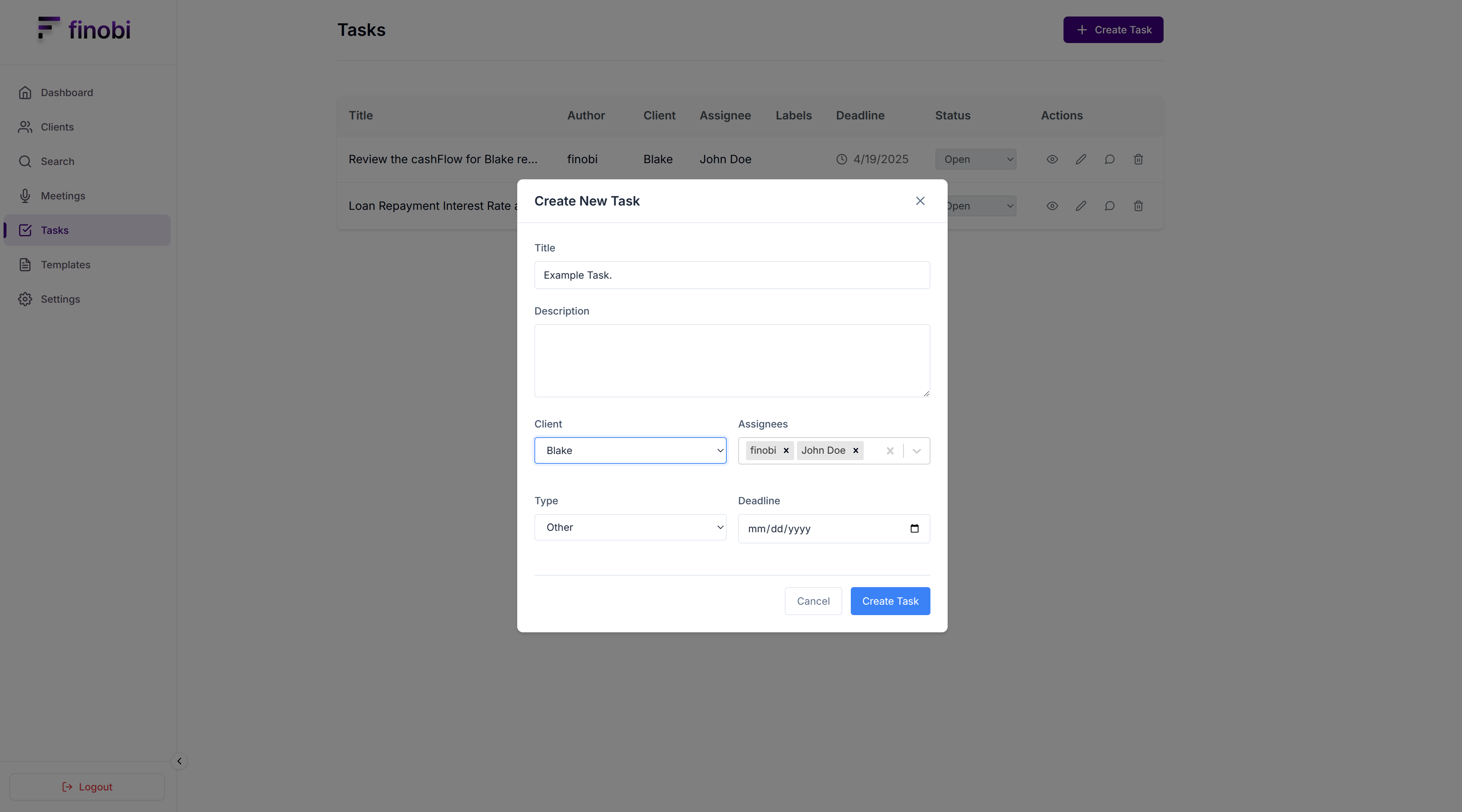 Assign task multiple