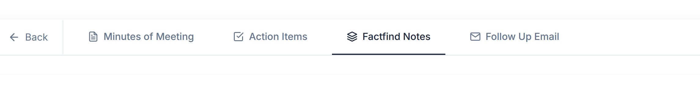 Factfind notes